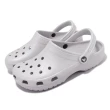 【Crocs】布希鞋 Classic Meta Pearl Clog 男女鞋 大氣灰 珍珠 洞洞鞋 克駱格 卡駱馳(2091061FT)