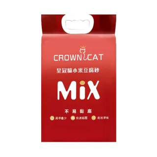 【愛寵】皇冠貓小米豆腐砂2.5kg-6入組