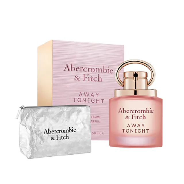 【Abercrombie & Fitch】星空之境女性淡香精50ml(贈A&F銀光化妝包.專櫃公司貨)