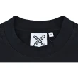 【KENZO】KENZO印花LOGO棉質字母X設計短袖圓領T恤(男款/黑)
