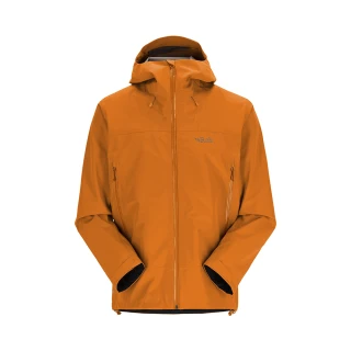 【RAB】Namche GTX Jacket 防風防水連帽外套 男款 橙橘 #QWH30