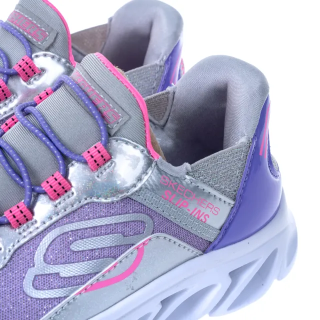 【SKECHERS】女童鞋系列 瞬穿舒適科技 FLEX GLIDE(302221LGYLV)