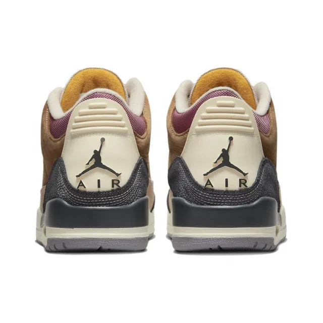 【NIKE 耐吉】Air Jordan 3 Retro Archaeo Brown 蒙布朗 棕色拼接 DR8869-200