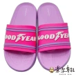 【樂樂童鞋】台灣製GOODYEAR運動拖鞋-粉紫色(兒童拖鞋 運動拖鞋 固特異拖鞋)