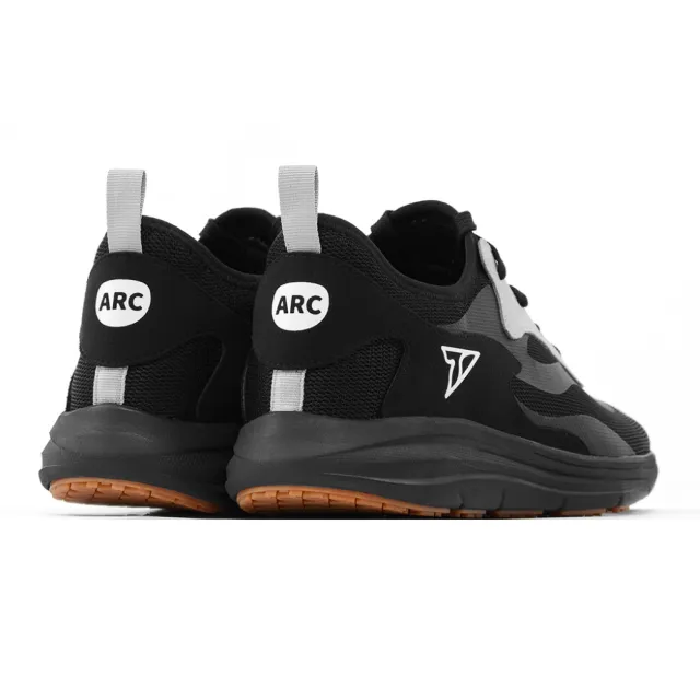 【V-TEX】防水鞋 時尚針織耐水休閒運動鞋 地表最強耐水透濕鞋(ARC 黑色)