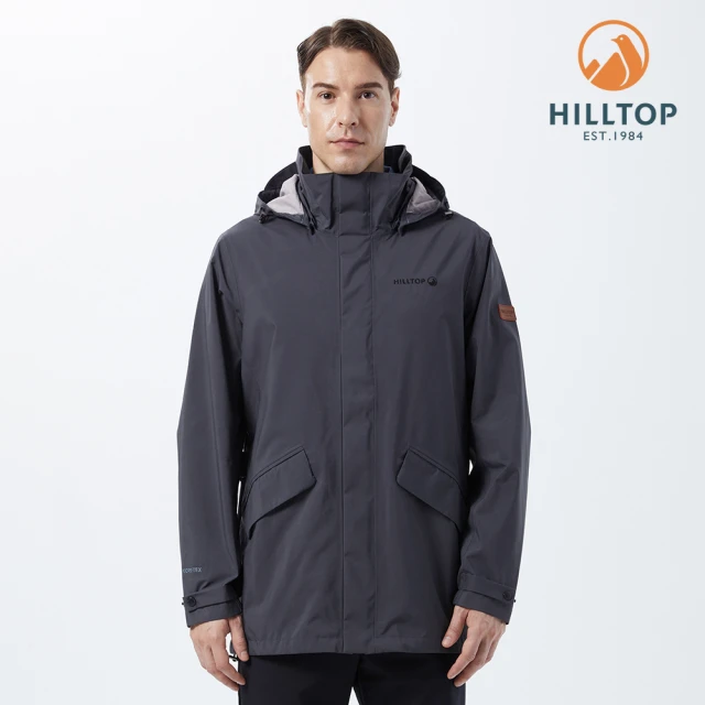 Hilltop 山頂鳥 Transoceanic GORE-TEX 2L 男款防水透氣外套 PH22XMZ7 灰