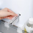 日式收納神器冰箱可自由伸縮整理分類隔板 側門分隔板(4入)