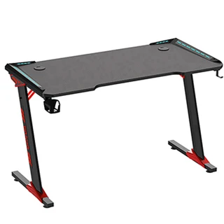 【居家cheaper】桌面寬100CM Z型RGB電競桌(Z型桌 碳纖維桌面 辦公桌 工作桌 電腦桌 電玩桌 FB)