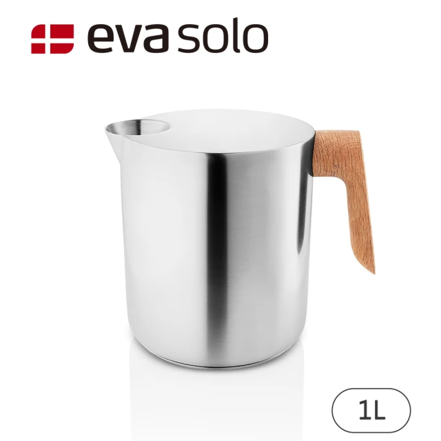 【Eva Solo】Nordic不鏽鋼煮水壺/1L(百年工藝品質．丹麥設計美學)