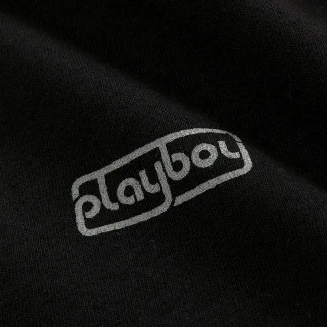 【PLAYBOY】經典LOGO滿版T(灰色)