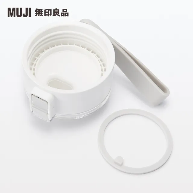 【MUJI 無印良品】攜帶式透明水壺/550ml