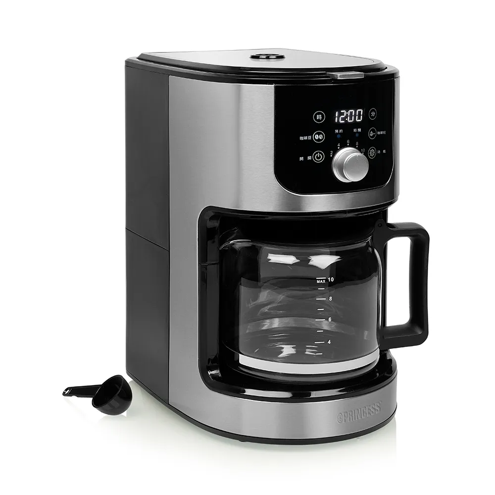 【PRINCESS 荷蘭公主】1.2L全自動美式研磨咖啡機(246015)