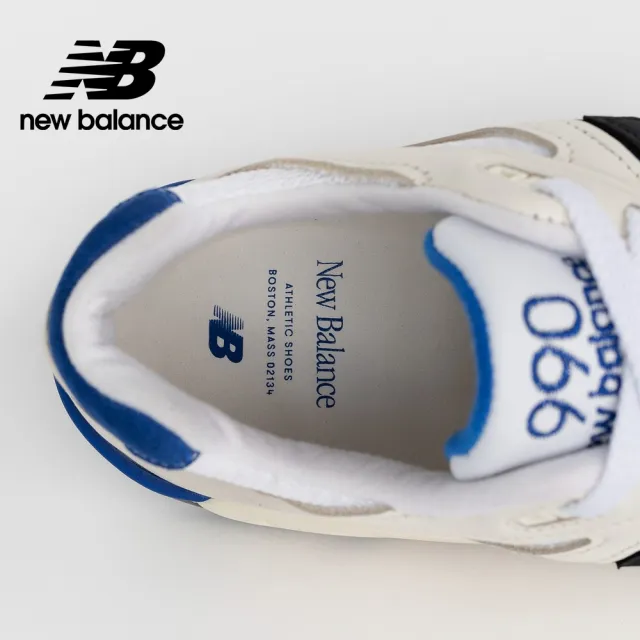 【NEW BALANCE】NB Teddy Santis美製復古運動鞋_中性_白杏藍_M990WB2-D