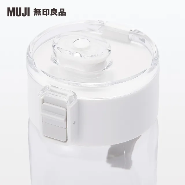 【MUJI 無印良品】攜帶式透明水壺/800ml