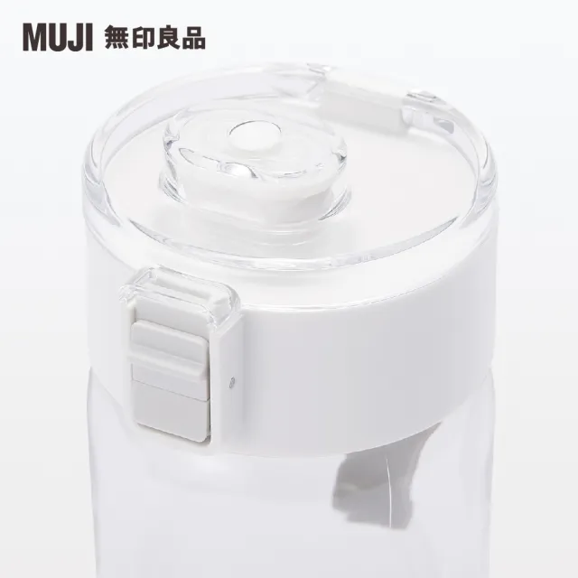 【MUJI 無印良品】攜帶式透明水壺/350ml