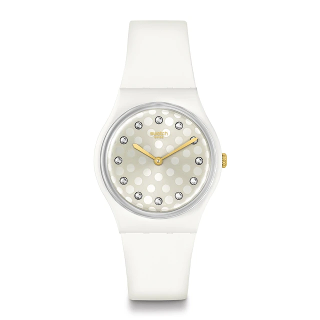 【SWATCH】Gent 原創系列手錶 SPARKLE SHINE 晨間派對 男錶 女錶 瑞士錶 錶(34mm)