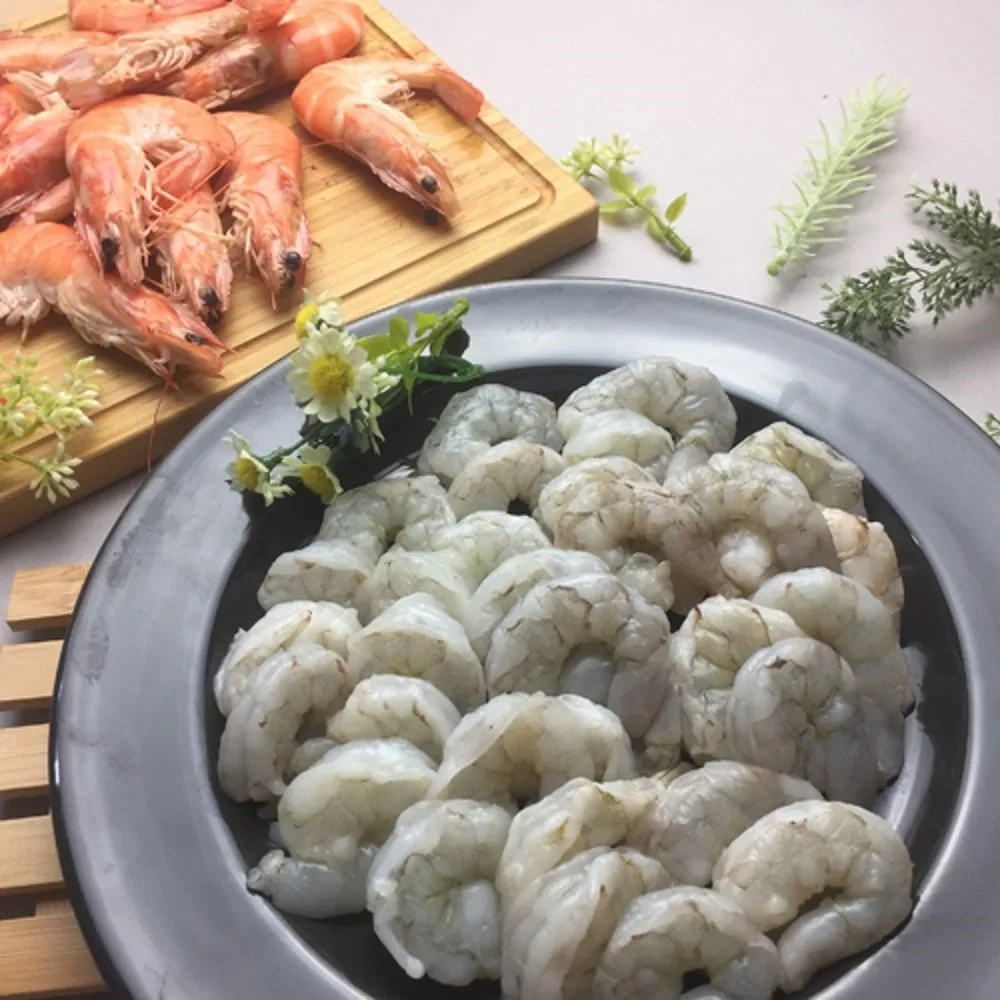 【Camaron 卡馬龍】五星級XXL無毒鮮甜白晶蝦蝦仁50入組(250g/包 約18-20隻)