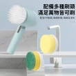 【YUNMI】多功能電動清潔刷 無線電動洗碗刷 浴室清潔刷 廚房清潔刷(附三種刷頭)