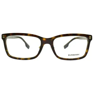 【BURBERRY 巴寶莉】貓眼大方框 光學眼鏡(黑#B2363F 3001)