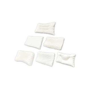 【Jo Go Wu】3款任選-泰國舒眠乳膠枕(流動顆粒枕/貼合支撐枕/窩型曲線枕)