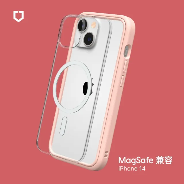 【RHINOSHIELD 犀牛盾】iPhone 14 6.1吋 Mod NX MagSafe兼容 超強磁吸手機保護殼(邊框背蓋兩用手機殼)