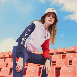 【LE COQ SPORTIF 公雞】官方直營 休閒基礎連帽T恤 中性-3色-LWQ23135