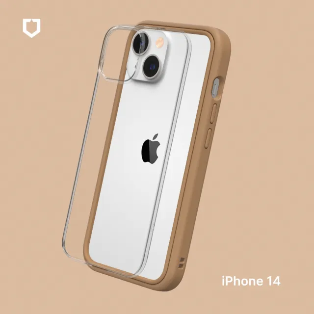 【RHINOSHIELD 犀牛盾】iPhone 14 6.1吋 Mod NX 邊框背蓋兩用手機保護殼(獨家耐衝擊材料)