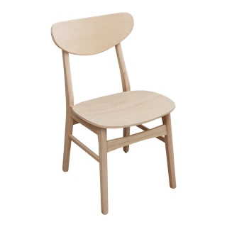 【BODEN】塔西實木餐椅/單椅-鄉村木紋色