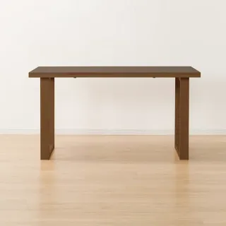 【NITORI 宜得利家居】◎實木餐桌 N COLLECTION T-06U 135 MBR(實木餐桌 NCOLLECTION 實木 櫸木) 