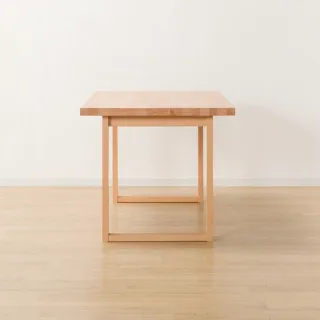 【NITORI 宜得利家居】◎實木餐桌 N COLLECTION T-06U 150 NA(實木餐桌 NCOLLECTION 實木 櫸木)