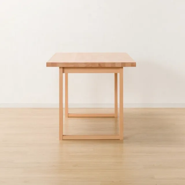 【NITORI 宜得利家居】◎實木餐桌 N COLLECTION T-06U 150 NA(實木餐桌 NCOLLECTION 實木 櫸木)