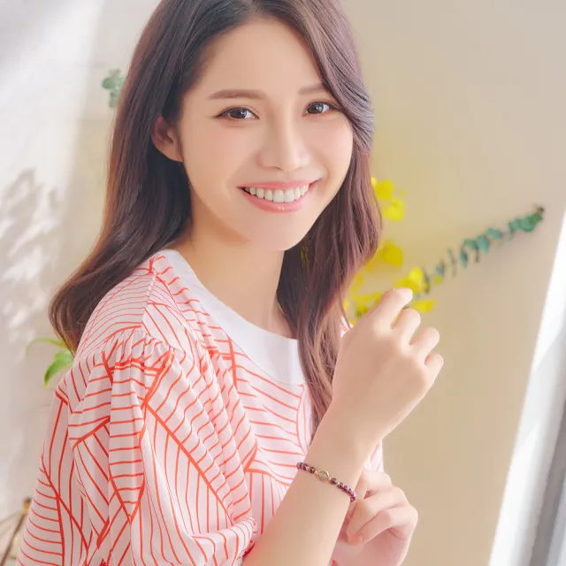 【咕咕好運GoodGoodLuck】轉運好孕石榴石手鍊｜《含開光》魅力親和力｜招來幸福(#感情運#戀愛運)
