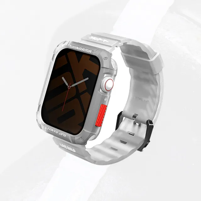 【Skinarma】Apple Watch 49/45/44mm Shokku 矽膠錶帶