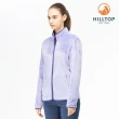 【Hilltop 山頂鳥】女款立領保暖刷毛外套 H22FW2 紫