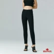 【BRAPPERS】女款 新美腳鬆緊帶系列-中腰四面彈八分褲(黑)