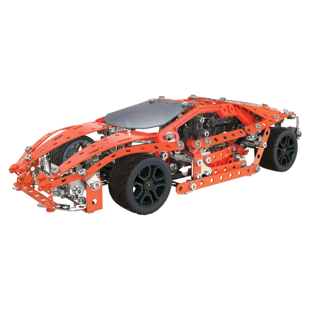 Meccano 麥卡諾藍寶堅尼Aventador超跑模型積木組(STEAM教育玩具-探索真正的工程世界)