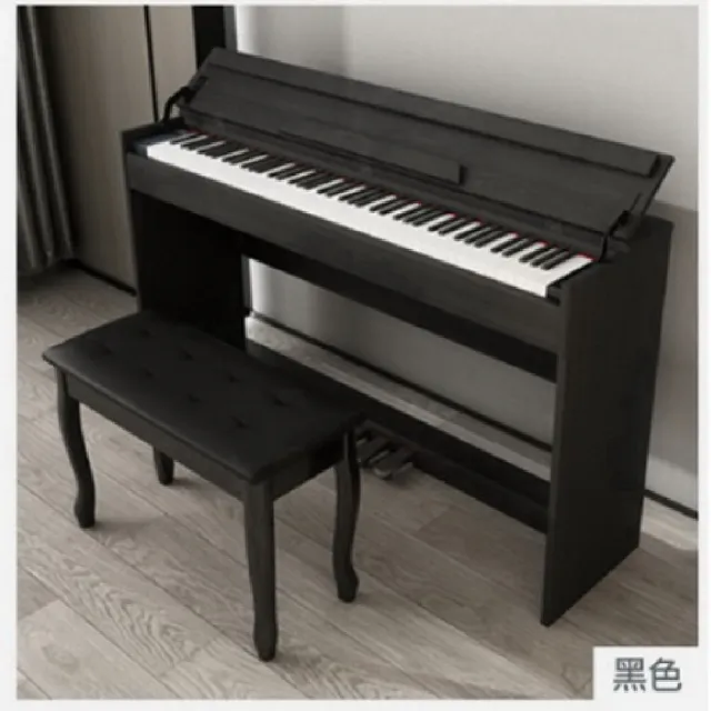 【HANLIN】P8808擬真重鎚考級用電鋼琴 經典推拉蓋款 88鍵 196複音(多功能音源 數位鋼琴 漸進式配重)