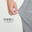 【HODARLA】男女戰力防潑水平織短褲-台灣製 五分褲 慢跑 路跑 運動 抗UV 灰(3168201)