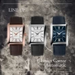 【CONSTANT 康斯登】Classics Carree 百年典雅機械錶-黑(FC-303S4C6)