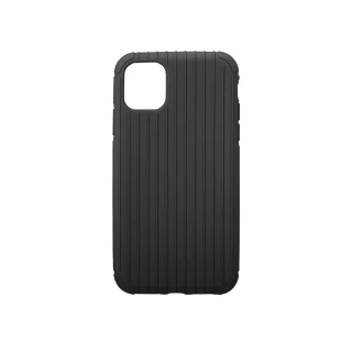 【Gramas】iPhone 11 6.1吋 Rib Light 羽量經典保護殼(黑)