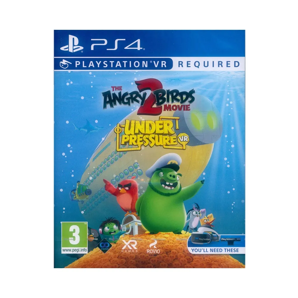 【SONY 索尼】PS4 憤怒鳥玩電影2 抗壓 The Angry Birds Movie 2 VR: Under(中英日文歐版 PSVR專用)