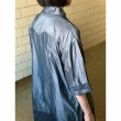 【UUIN】Light Collection _ 長版滑料綁帶外套(女裝 七分袖 機能 風衣)