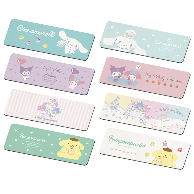【收納王妃】Sanrio 三麗鷗 2022系列 軟式珪藻土 吸水洗漱墊 洗漱墊(24x8x0.9 防潮 杯墊 瀝水)