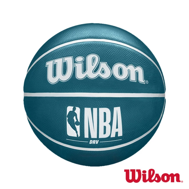 【WILSON】NBA DRV系列 藍 橡膠 籃球(7號球)