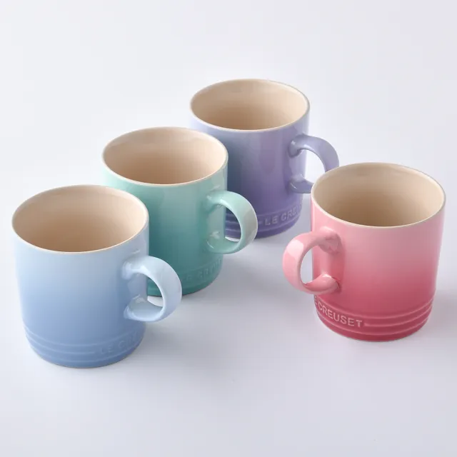 【Le Creuset】布列塔尼圓舞曲系列 英式馬克杯組 350ml 4入