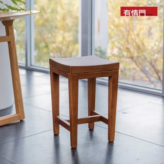 【有情門】STRAUSS 雨窪矮凳-座高45(製作期2-3週/實木/MIT/小椅子/穿鞋椅/休閒椅/遊戲椅)