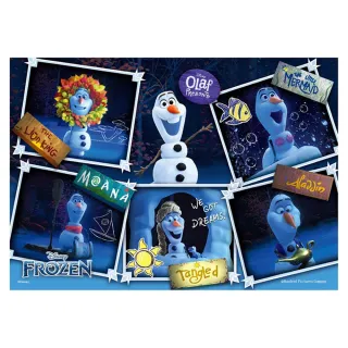 【HUNDRED PICTURES 百耘圖】Frozen2冰雪奇緣7拼圖108片(迪士尼)