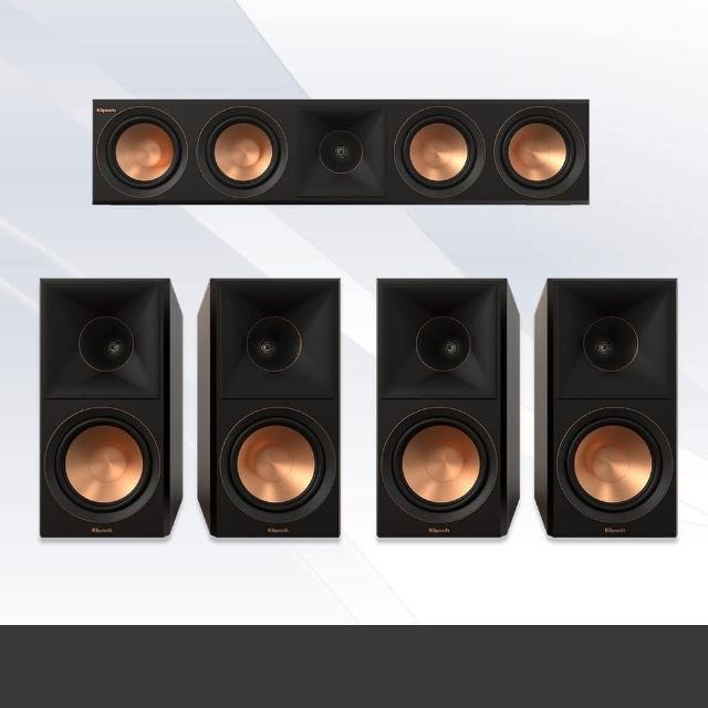 【Klipsch】RP-600M IIx2 + RP-504C II 5聲道組合(卡拉OK、喇叭、劇院)