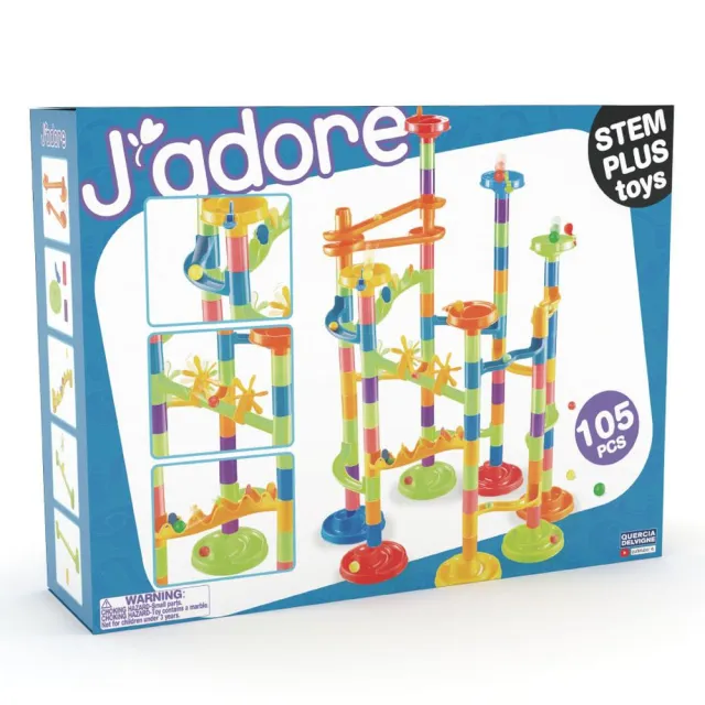 【ToysRUs 玩具反斗城】J”adore 豪華滾球軌道遊戲(益智玩具 STEM玩具)