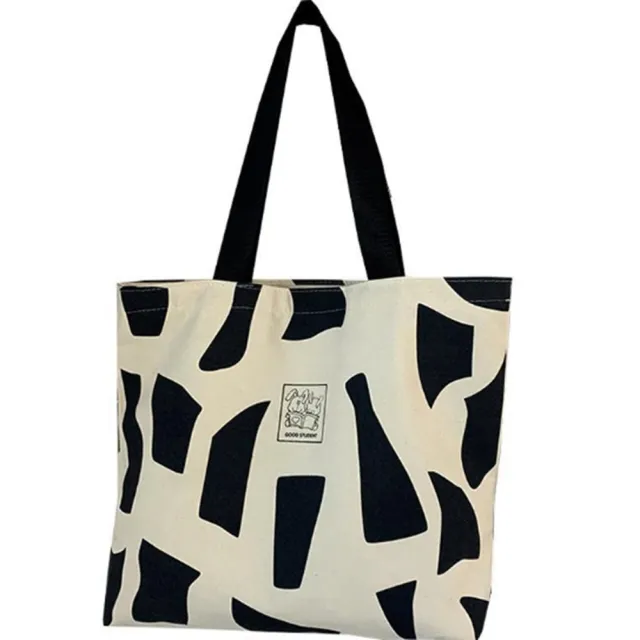 【Porabella】時尚帆布托特包 新款個性氣質大容量包 肩背帆布包 通勤族最愛 Tote Bags